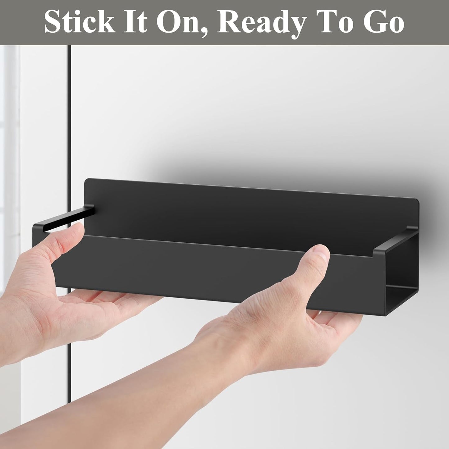 4 Pack Magnetic Spice Rack Organizer for Refrigerator and Oven