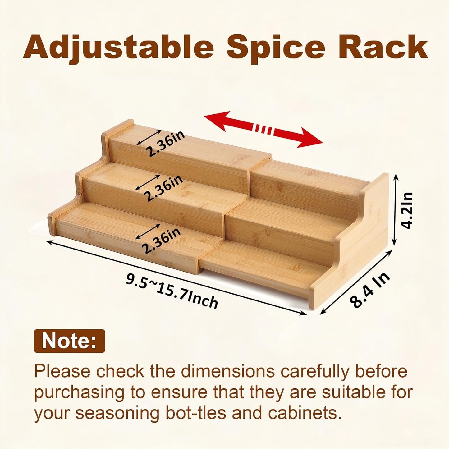 Spice Rack Organizer For Cabinet, Spice Organization For Cabinet