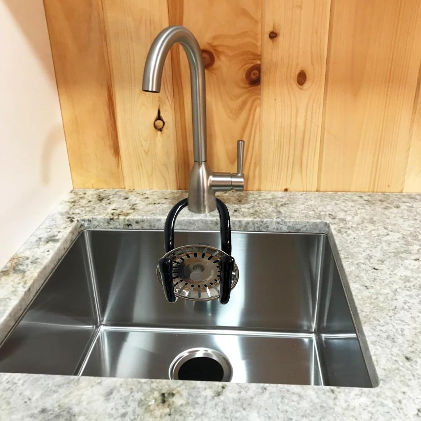 Sling Flexible Sink Caddy, Sink Sponge Holder Organizer, Non-Slip – Holds Sponge