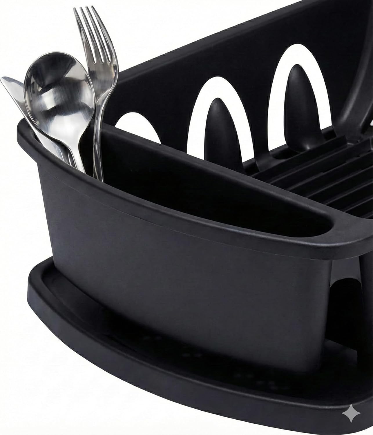 Sink Dish Drying Rack, Heavy Duty Hard Plastic Drying Rack