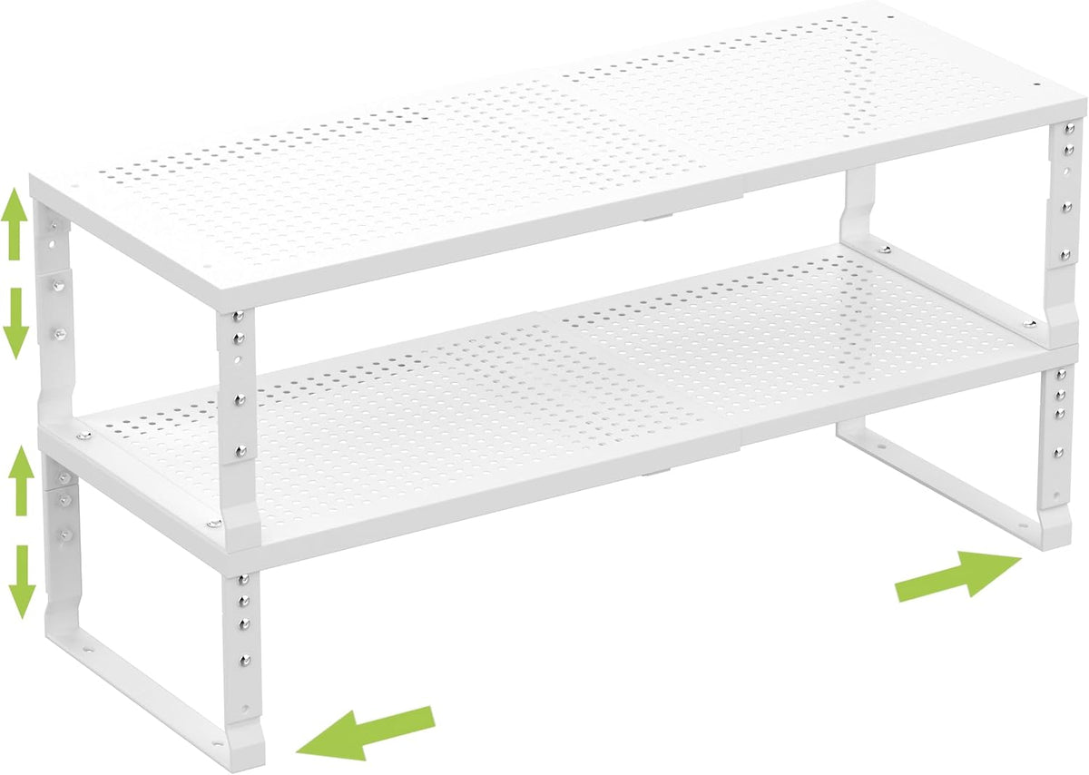 Jojocross Expandable Stackable Spice Rack Organizer for Kitc