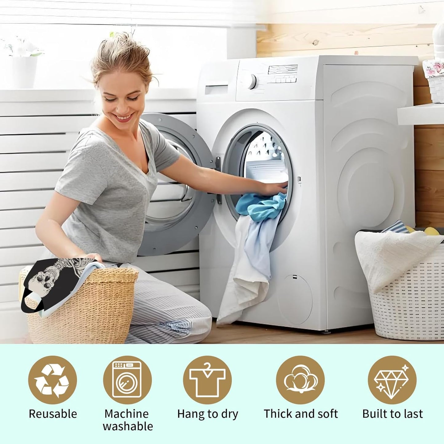 Plastic Bag Holder, Wall Mount Grocery Bag Organizer