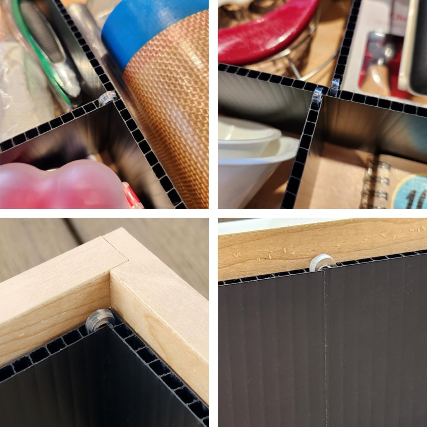 DRAWER DADDY The world’s most customizable grid drawer dividers for the kitchen, bathroom, desk