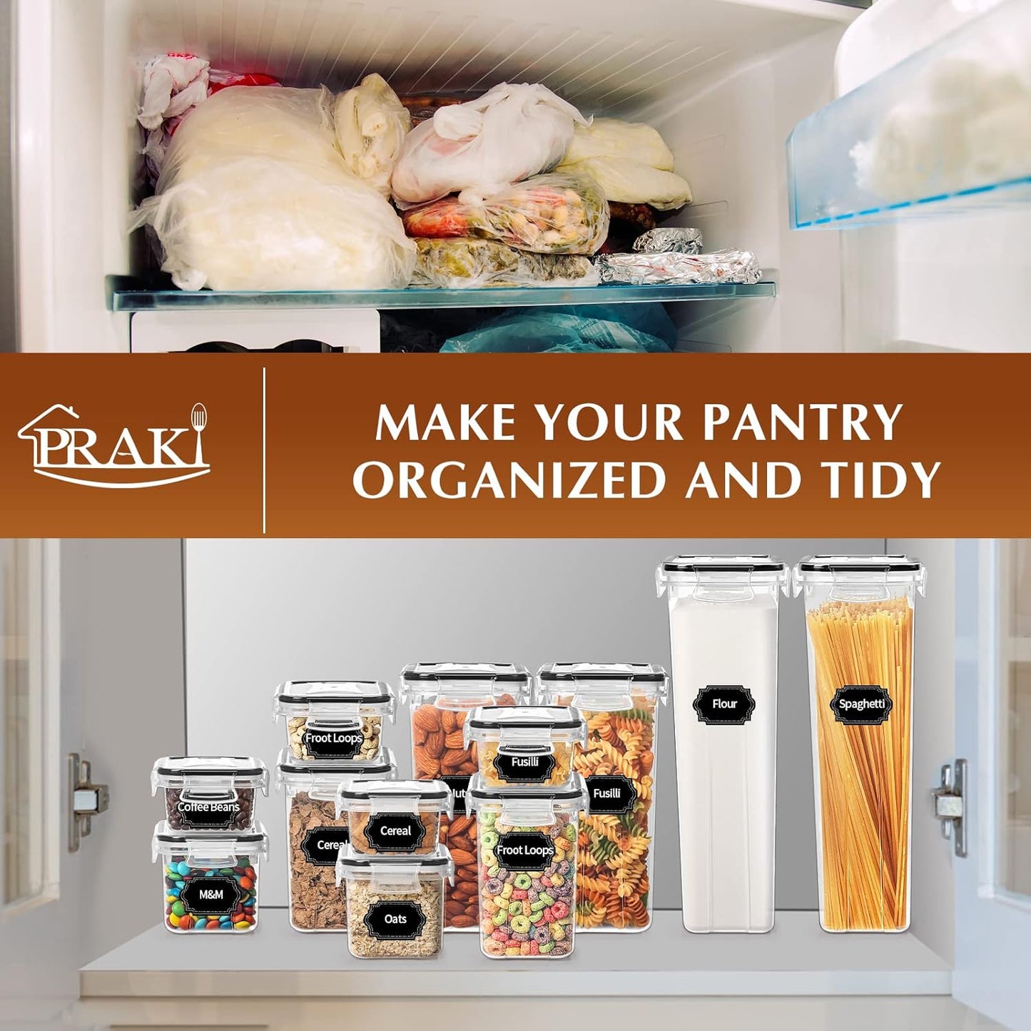 Airtight Food Storage Containers with Lids