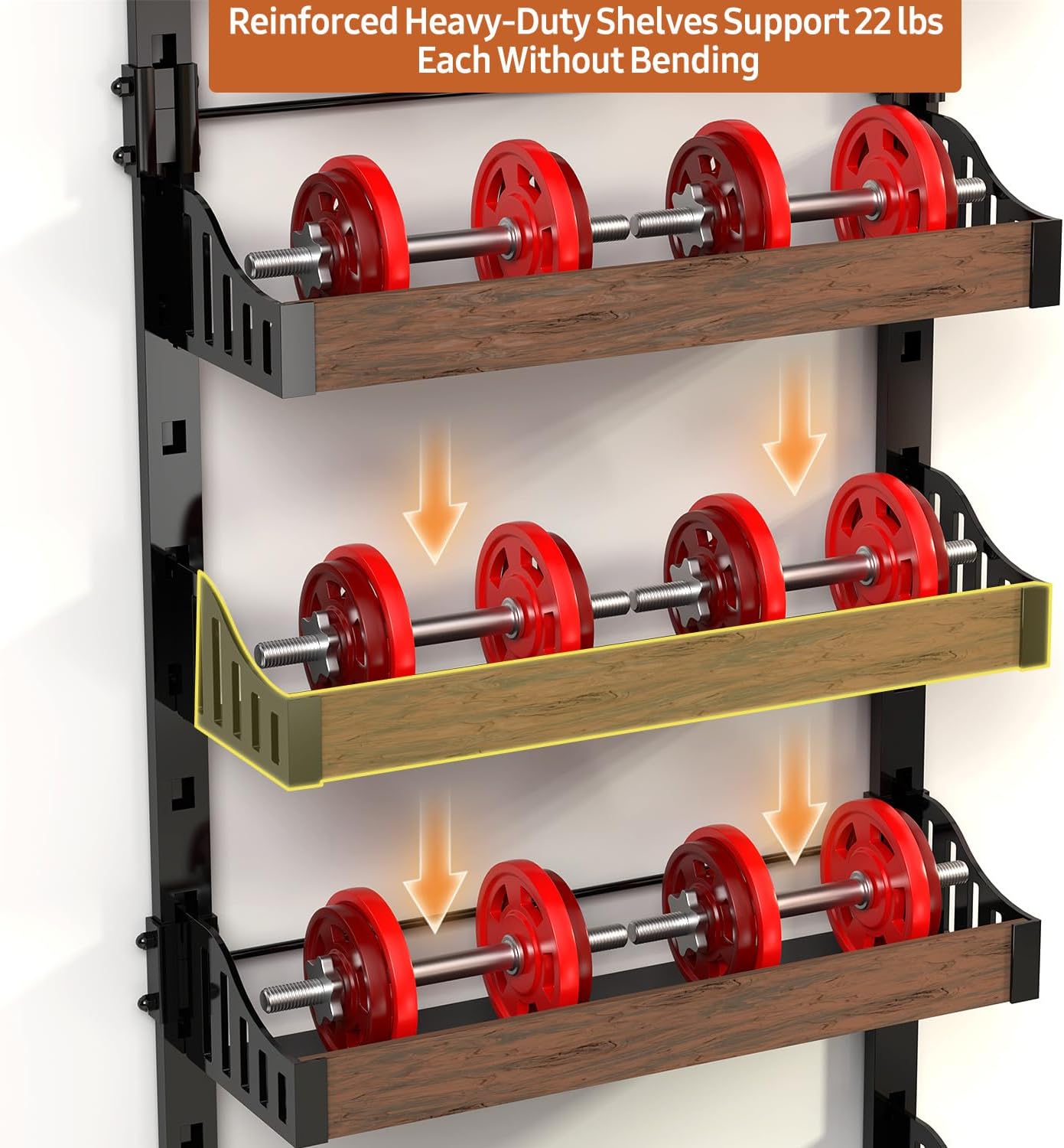 Over the Door Pantry Organizer: Pantry Organization and Storage with Hanging Basket