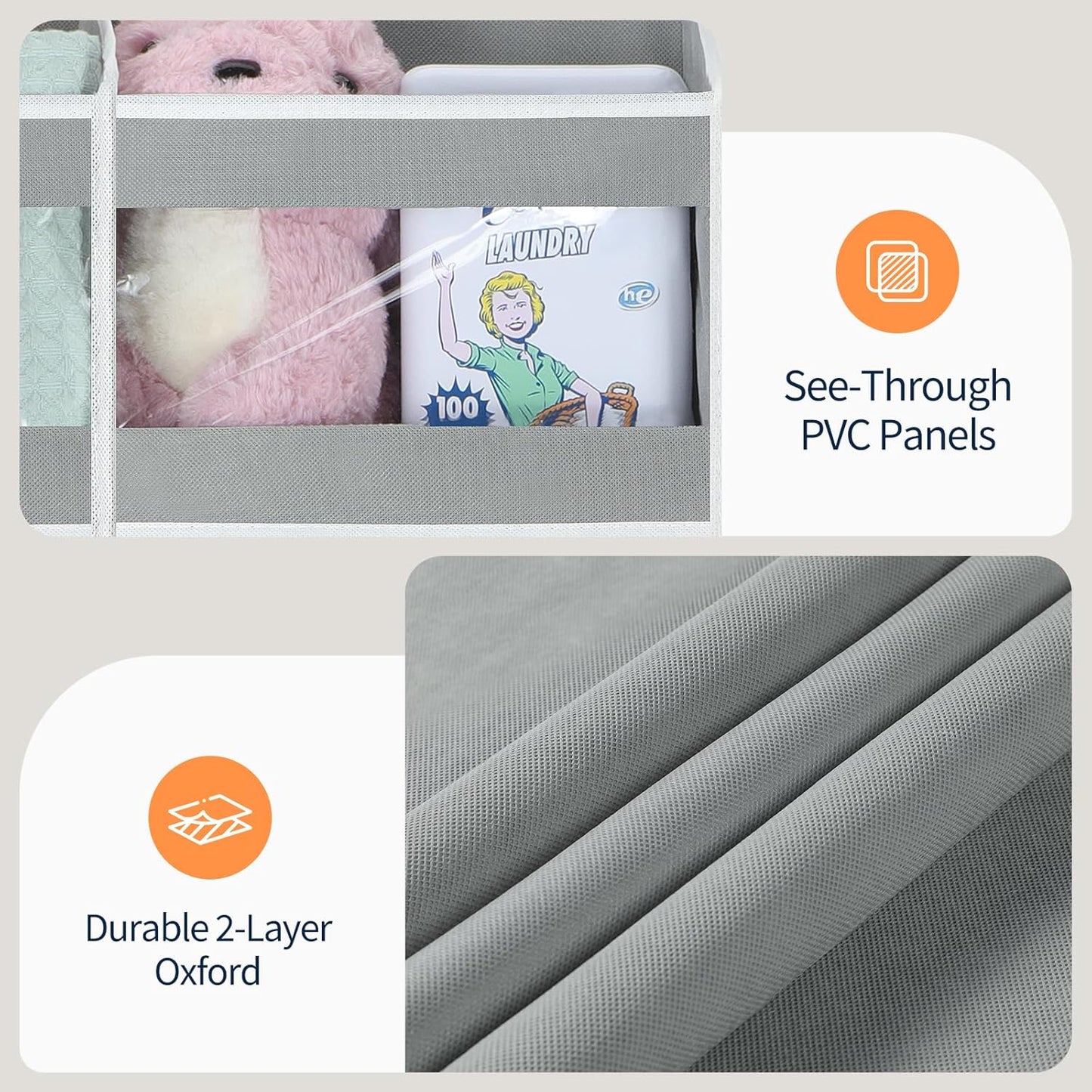5-Tier Over The Door Organizer Dual-Column, 80lbs Load Over The Door Storage of 10 Compartments