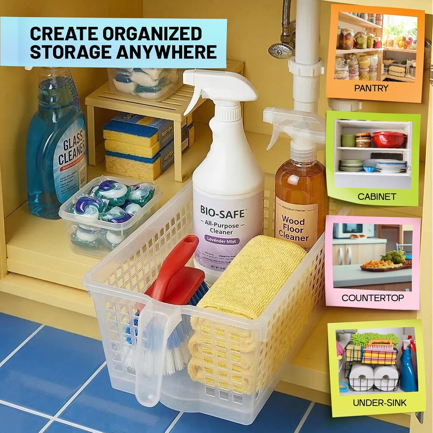 Handy Basket – Kitchen Discovery – Kitchen Pantry Organizers and Storage