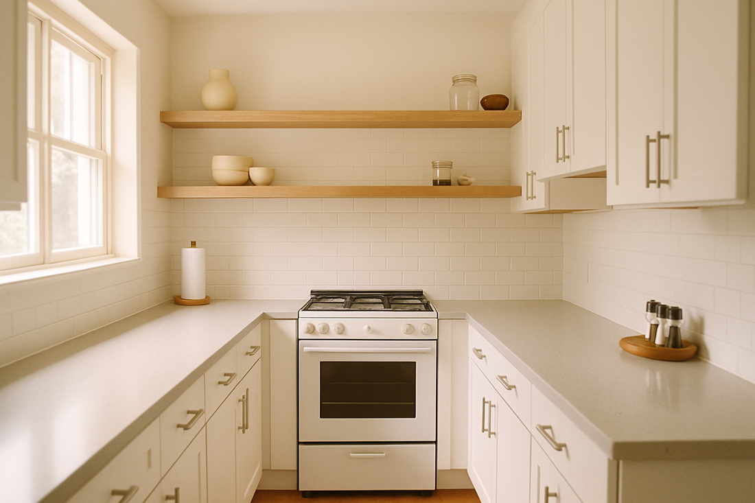 How to Organize a Small Kitchen With Zero Counter Clutter
