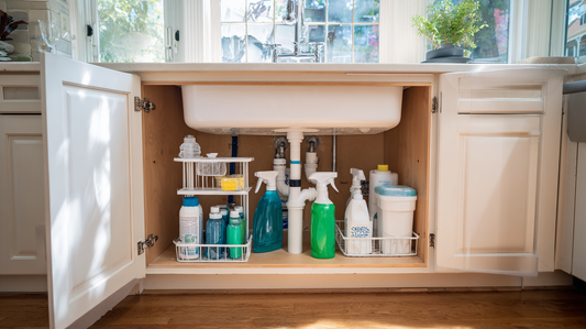 Under-Sink Organization Ideas That Actually Fit Real Plumbing