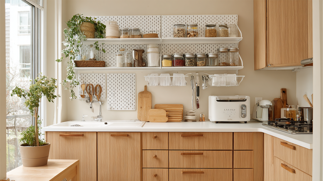Renter-Friendly Kitchen Storage Ideas (No Drilling Needed)