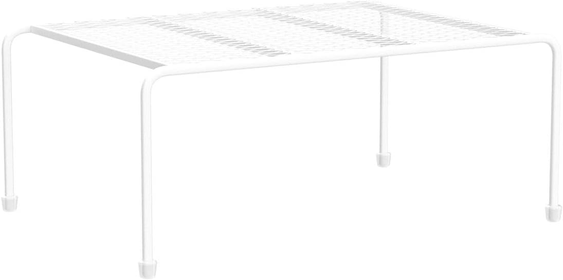 Kitchen Cupboard Organiser - Home Storage Shelf Wire Rack (2-Pack) for Cabinets, Countertops