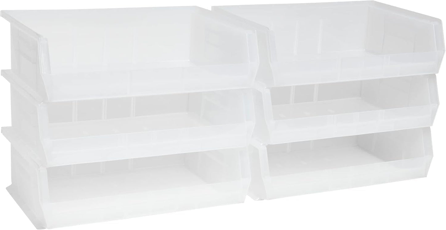 30255 AkroBins Plastic Storage Bins, Space-Saving Stackable Bins for Garage, Pantry