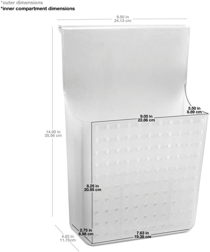 Over-Door Organizer, Storage for Aluminum Foil, Parchment Paper & Kitchen Wraps