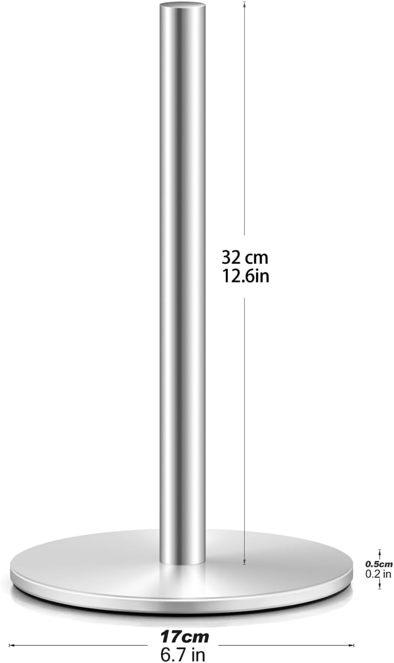 Silver Paper Towel Holder, Stainless Steel Paper Towel Holders