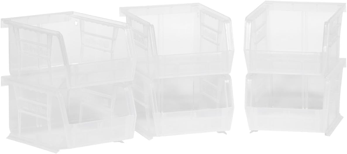 30210 AkroBins Plastic Storage Bins, Space-Saving Stackable Bins for Garage, Pantry