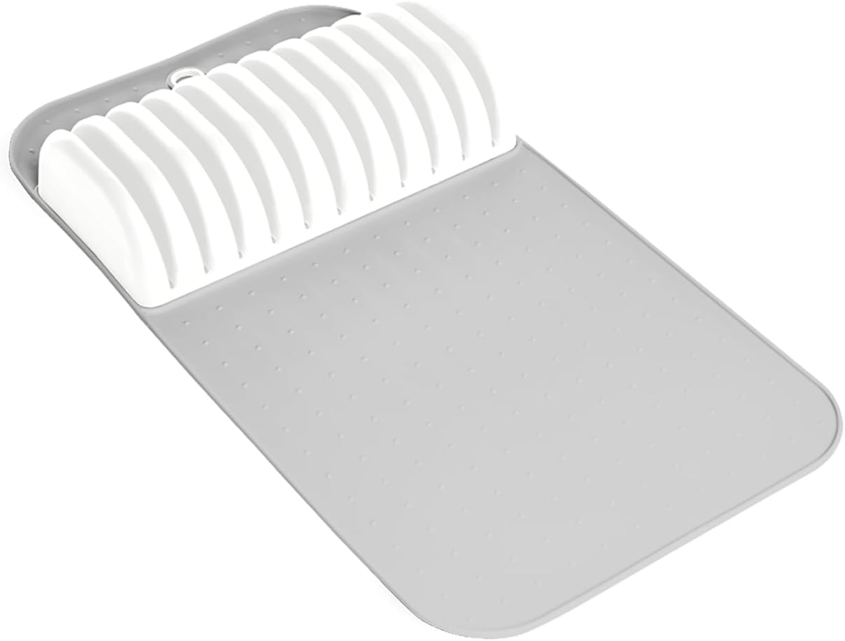Large Knife Mat, Soft-Grip In Drawer Knife Organizer for 12 Knives