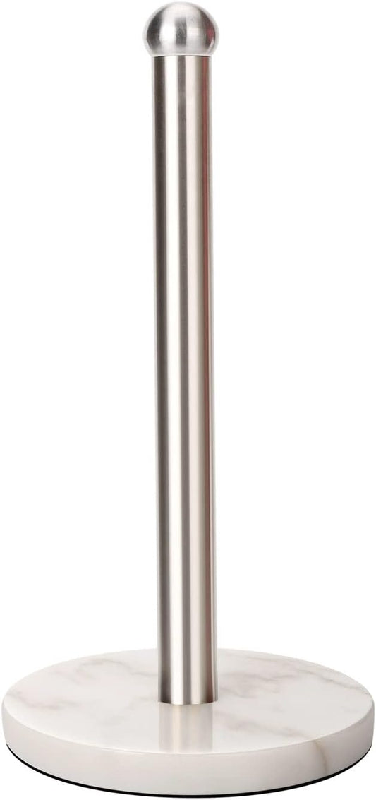 Heavy Weighted Paper Towel Holder, Easy One-Handed Design for Kitchen Stand