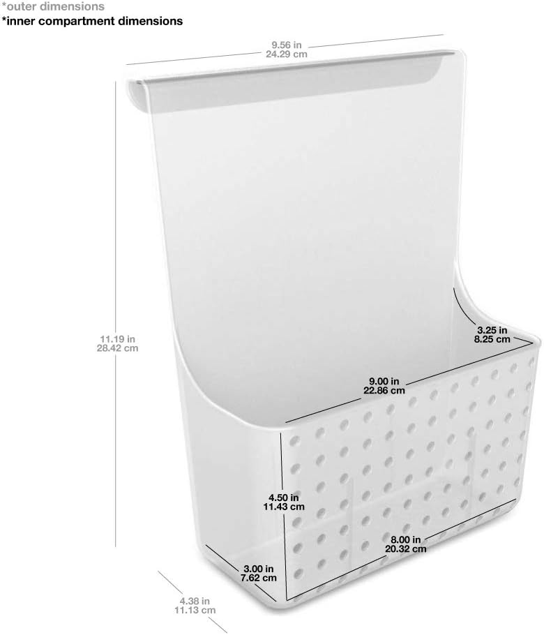 Over-Door Organizer, Storage for Aluminum Foil, Parchment Paper & Kitchen Wraps