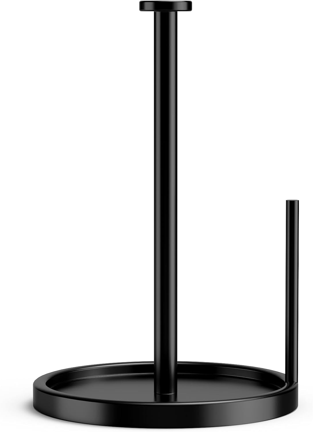 Paper Towel Holder Countertop, Anti Slip Base, Black