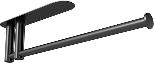 Under Cabinet Paper Towel Holder for Kitchen, Upgraded Heavy Duty Double Pole Design