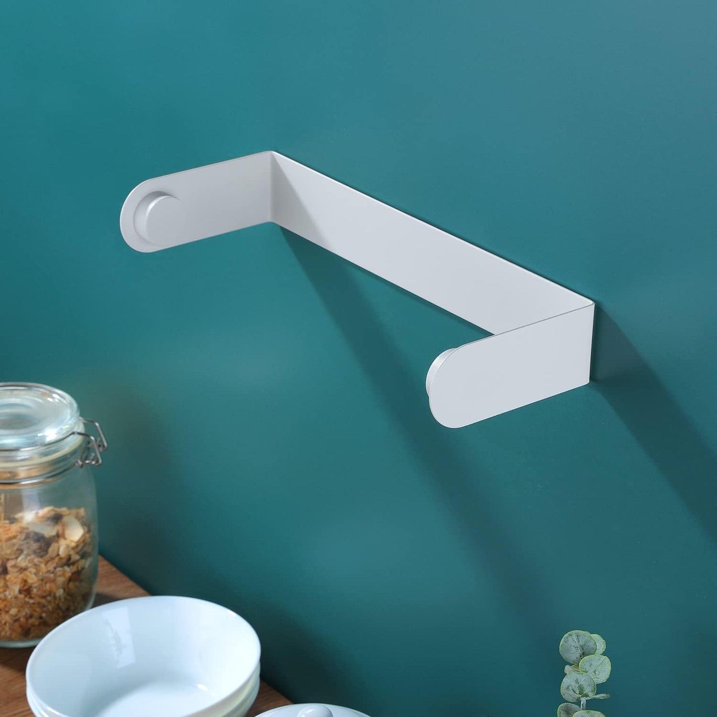 Paper Towel Holder Under Cabinet - Paper Towel Rack for Kitchen