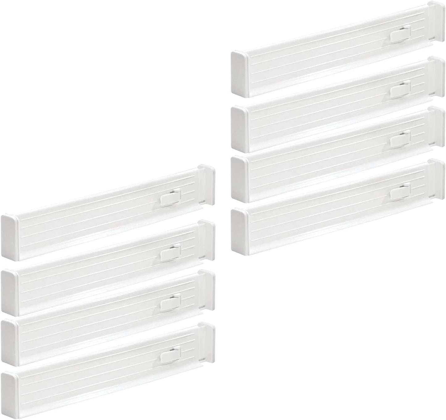 Expandable Kitchen Drawer Divider with Foam Ends