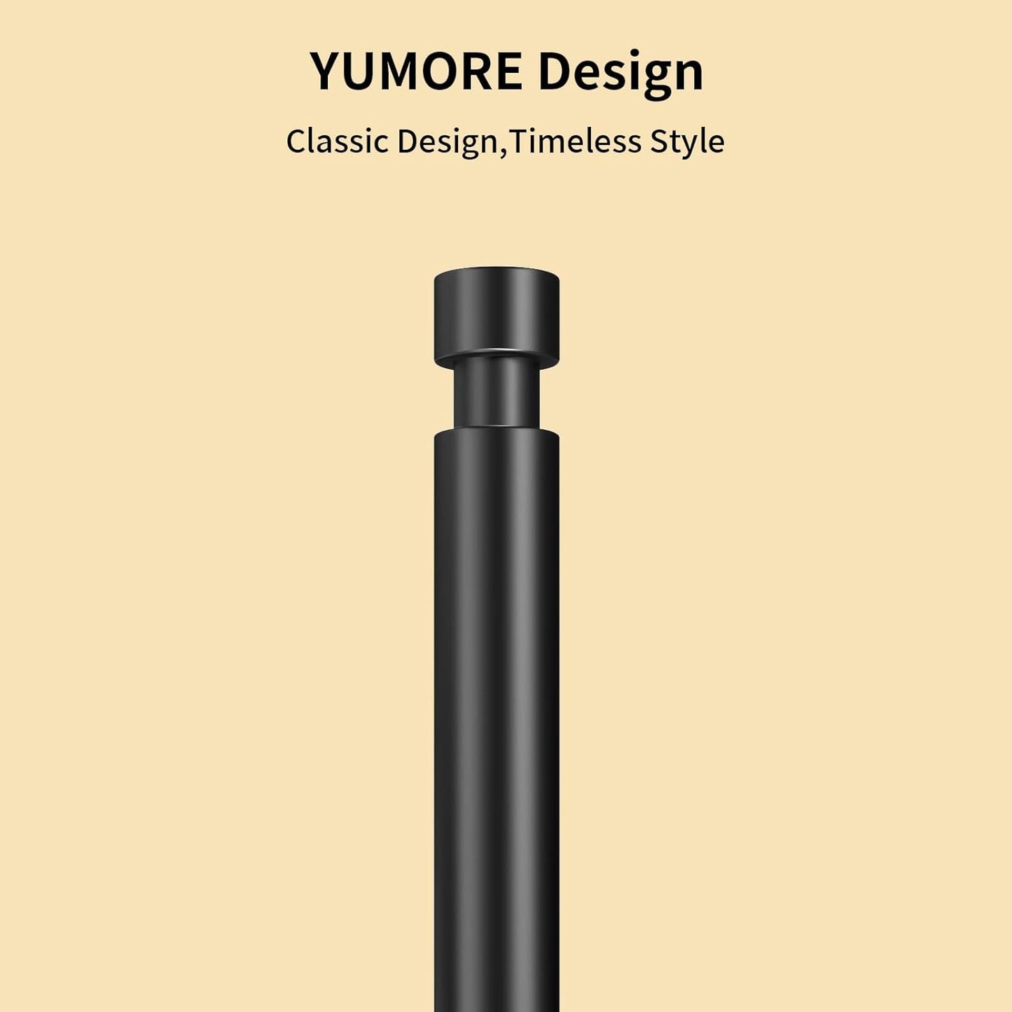 Paper Towel Holder Countertop, Black Paper Towel Holder with Weighted Base Non Slip