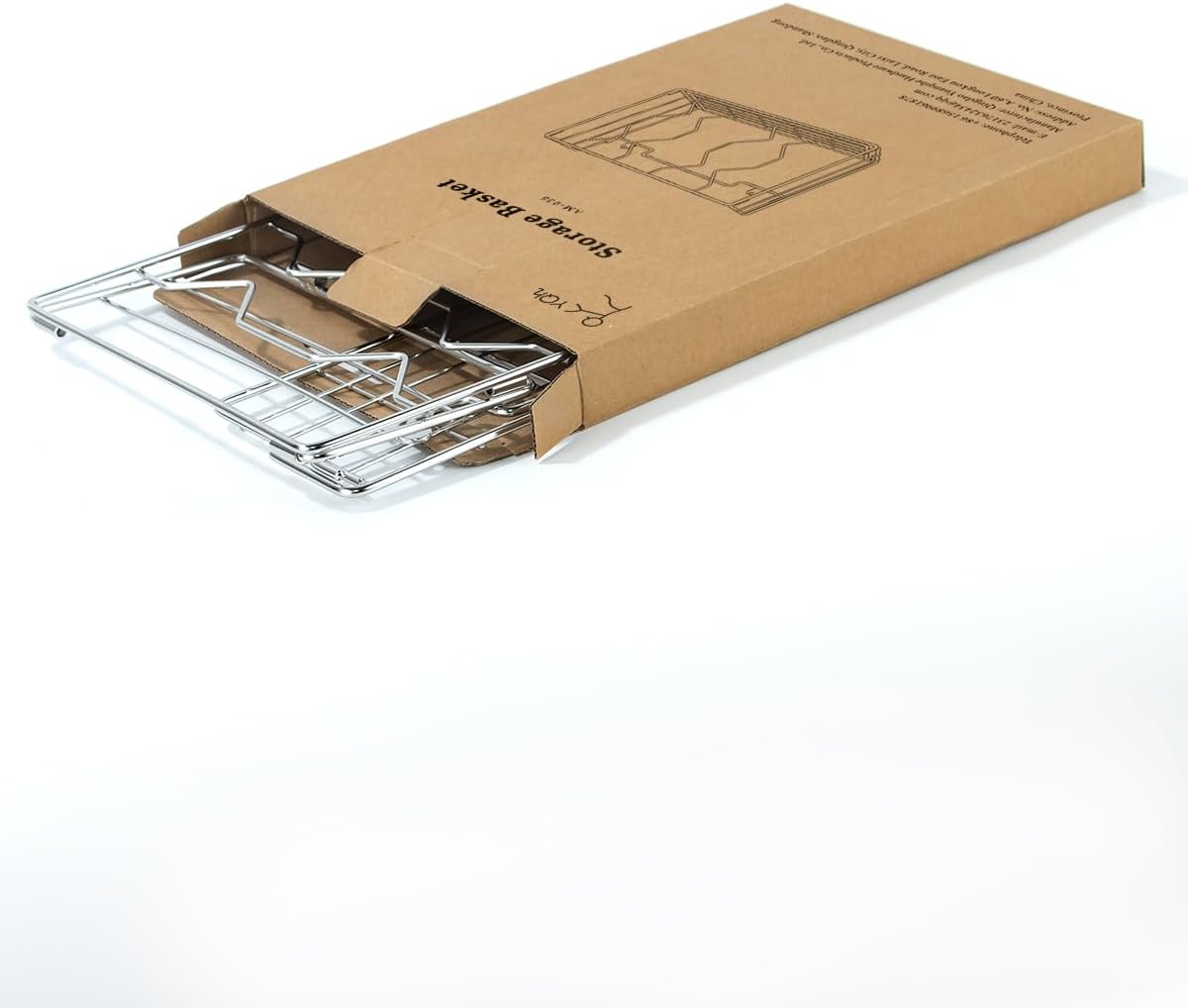 Wall Mount Kitchen Wrap Organizer Rack, Cabinet Storage Basket, Aluminum Foil Rack