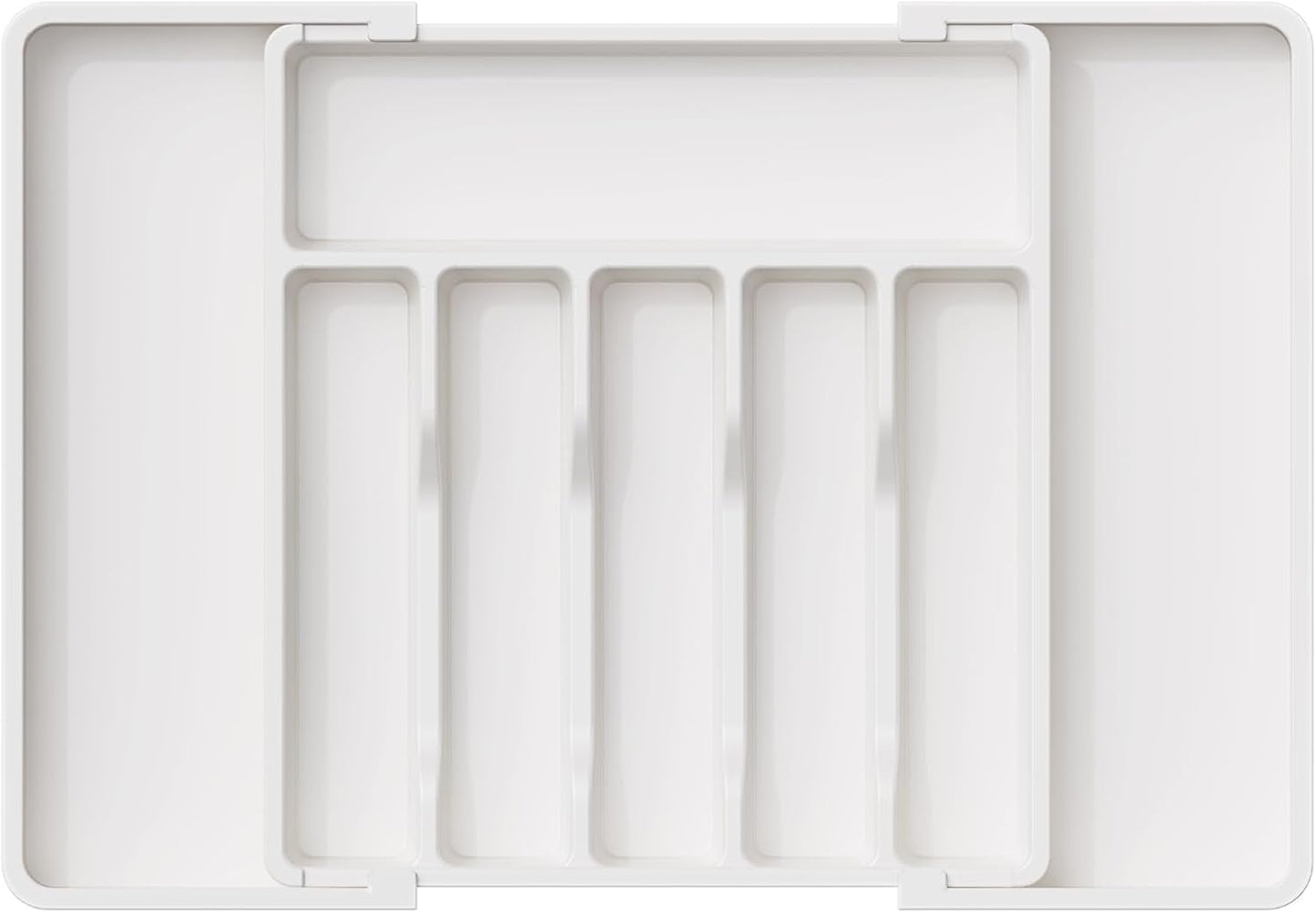 Silverware Drawer Organizer, Expandable Utensil Tray for Kitchen