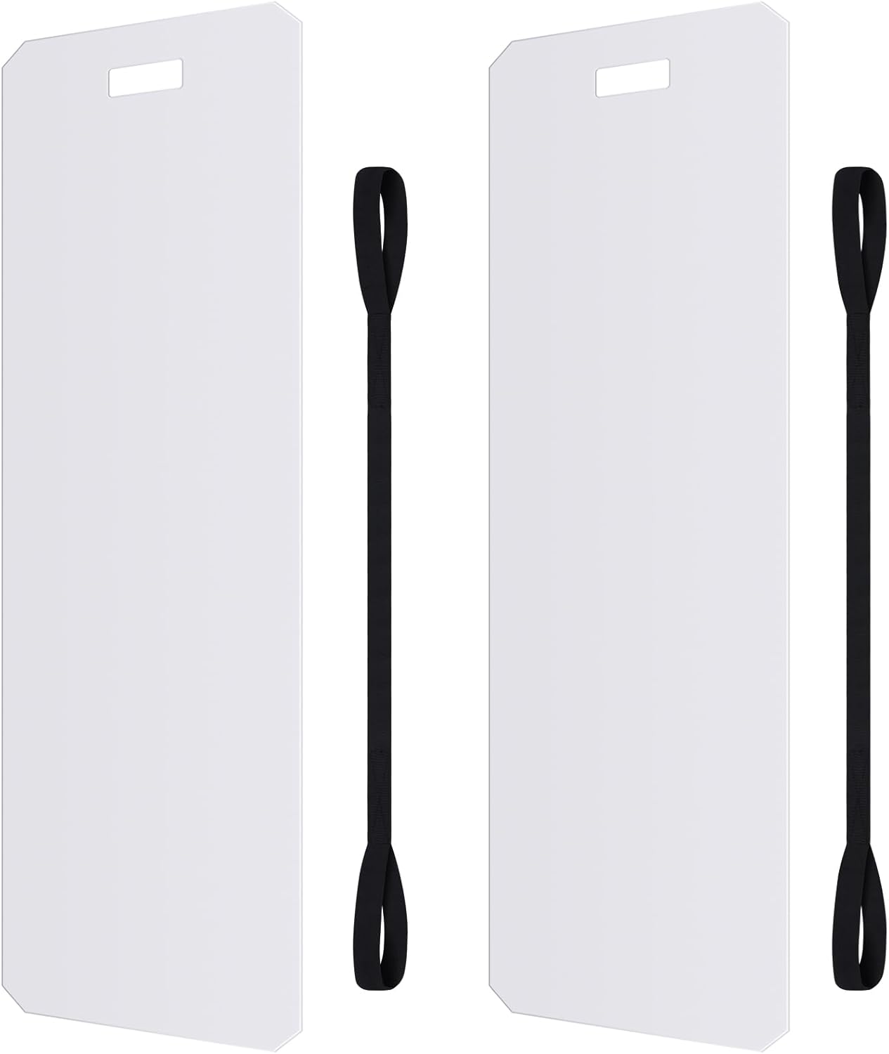 Wenqik 2 Pcs Appliance Sliders for Refrigerators Plastic Appliance Glide with Pull Strap Furniture Moving Slides for Tile Hardwood Floors Protection Glides Easily