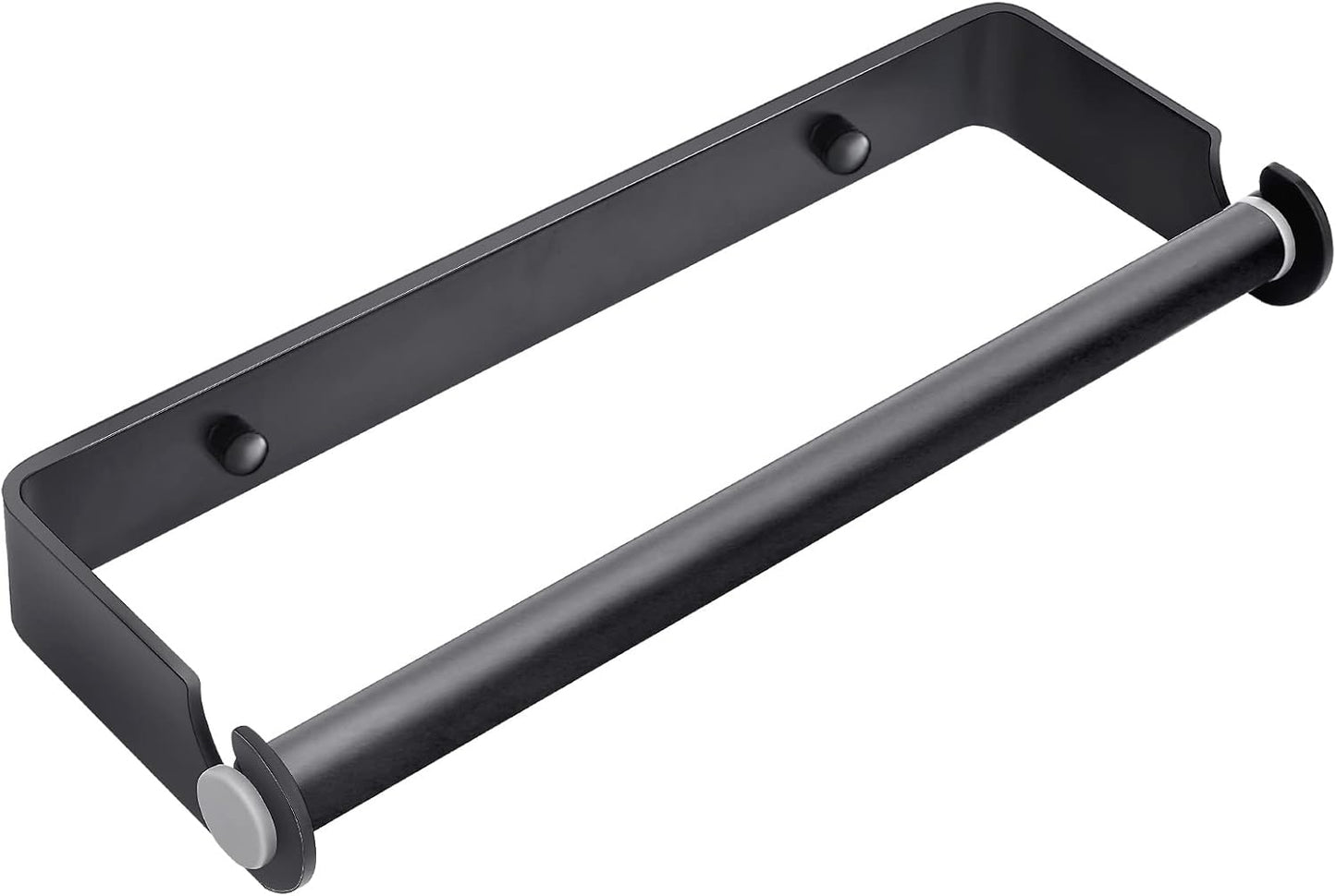 Under Cabinet Paper Towel Holder, Adhesive or Drill Mount Paper Towel Holder