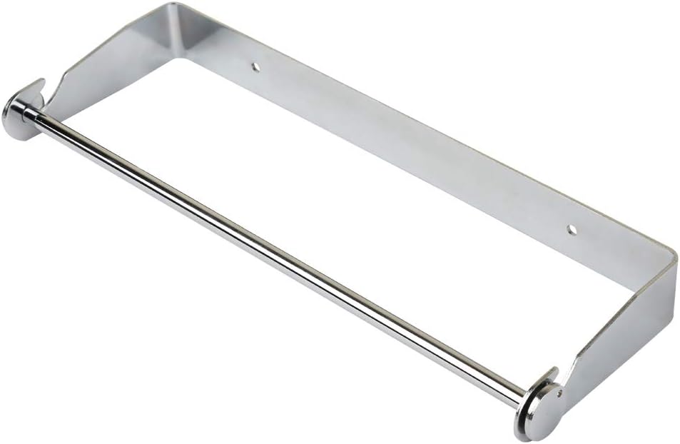 Under Cabinet Paper Towel Holder Wall Mount for Home Kitchen,Stainless Steel for Large Rolls-Chrome