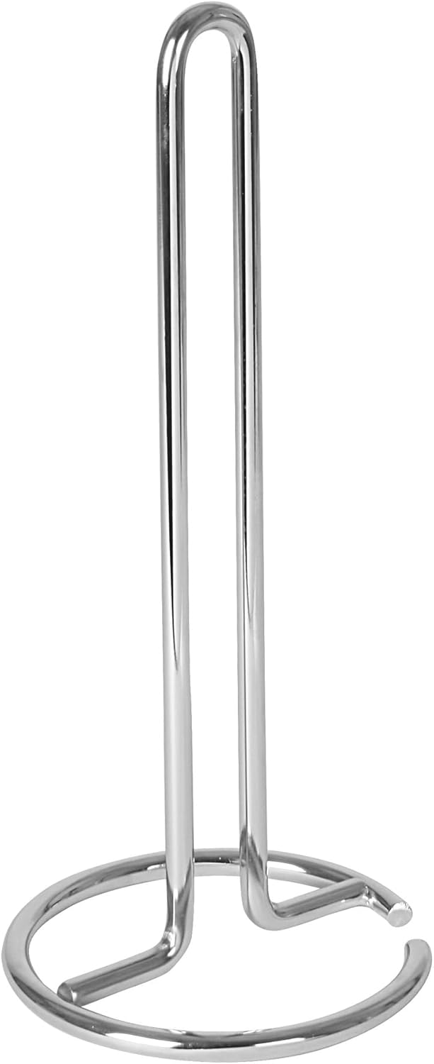 Chrome Paper Towel Holder Countertop Kitchen Organizer