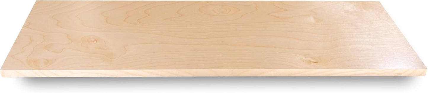 Custom Birch Shelves Cut to Order 3/4" - Cabinet Shelf Custom Size - Wood Shelves