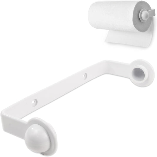 Paper Towel Holder for Under Cabinet - Hanging Wall Mount Paper Towel Holder for Kitchen