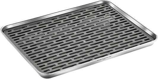 Stainless Steel Drain Tray, Cup & Dish Drying Rack