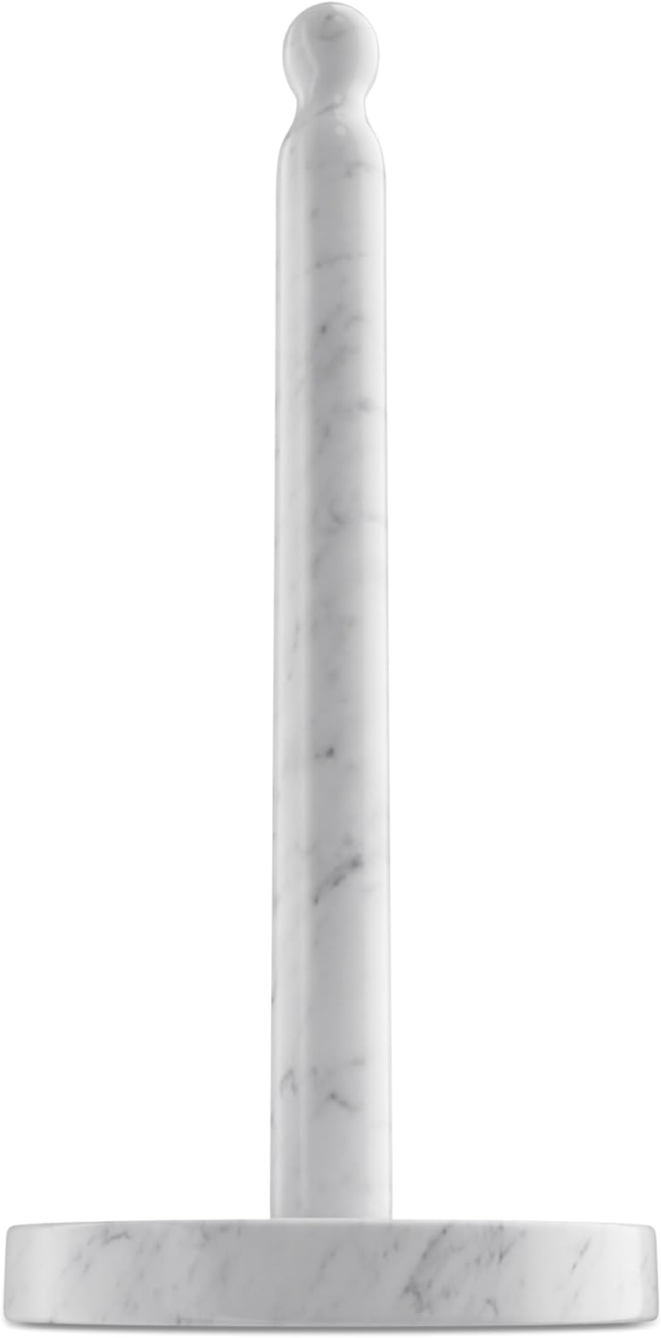 Carrara Marble Paper Towel Holder Countertop