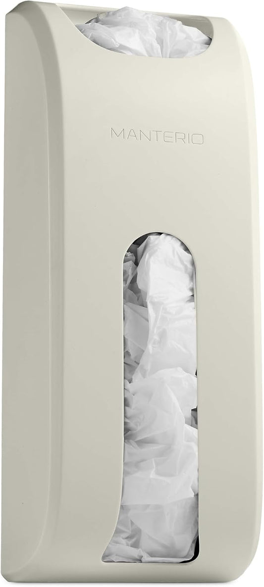 Wall Mount Plastic Bag Organizer | Durable Plastic Grocery Bag Saver | Smudge Proof