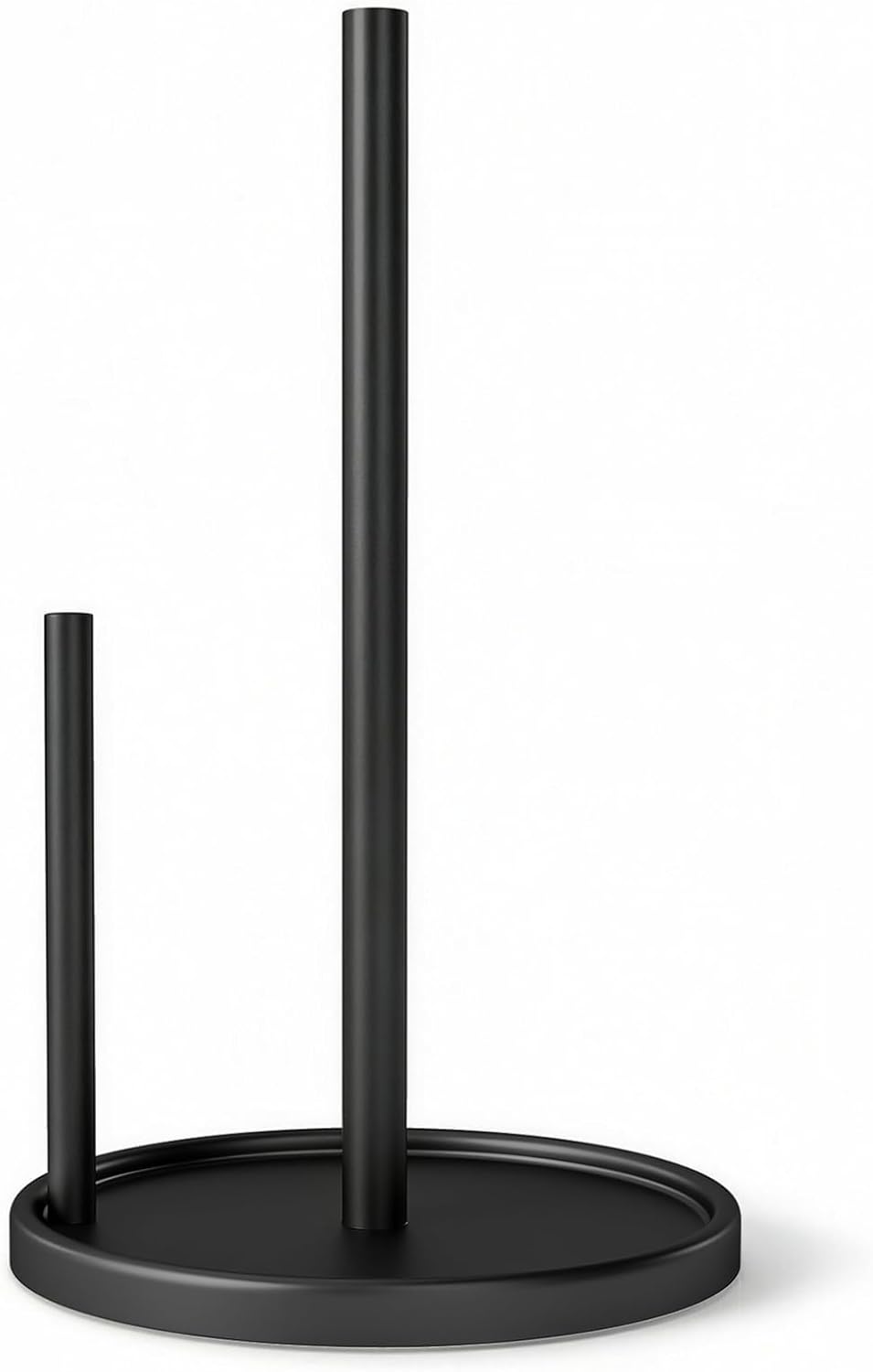 Paper Towel Holder Countertop, Black Kitchen Paper Towels Holder