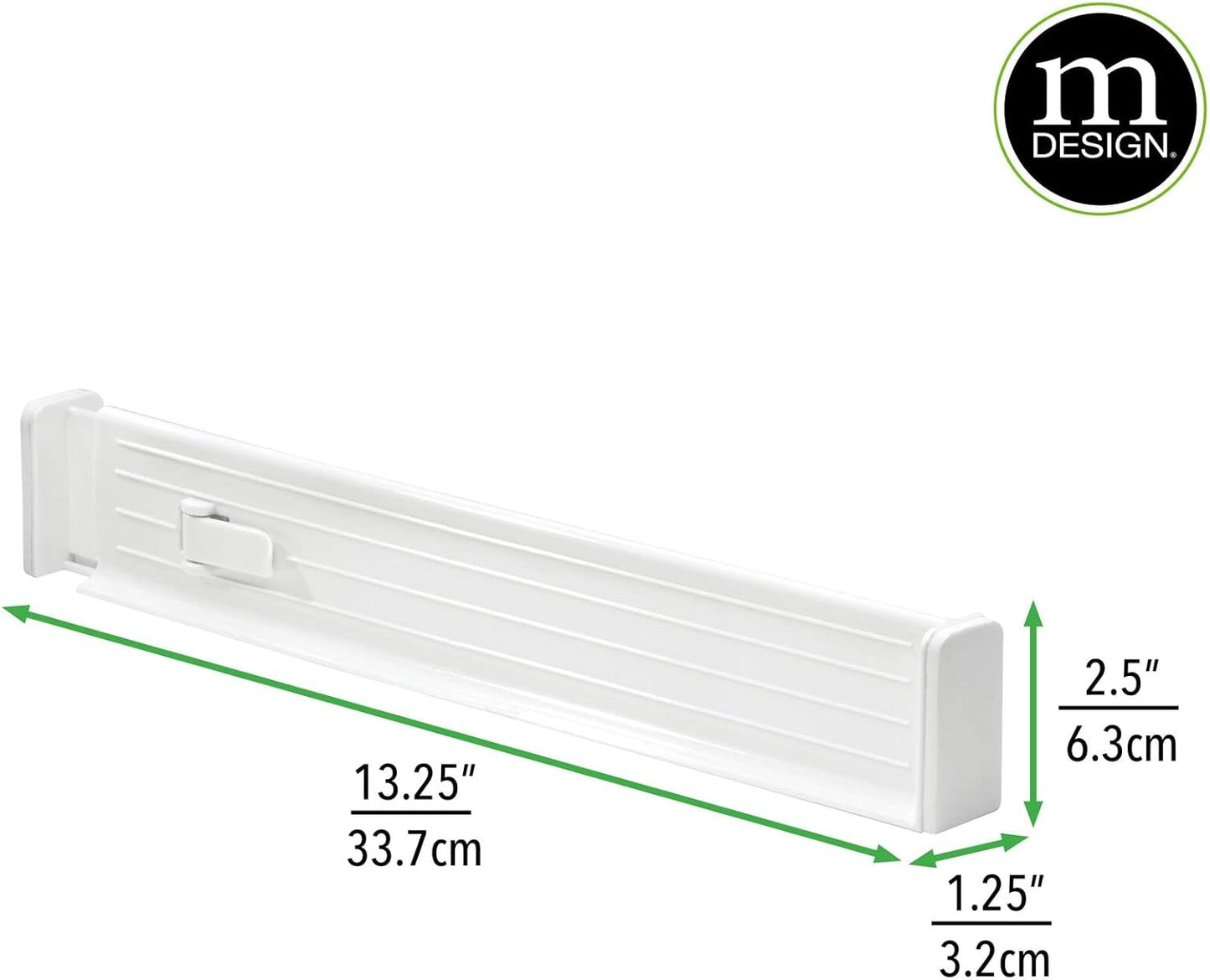 Expandable Kitchen Drawer Divider with Foam Ends