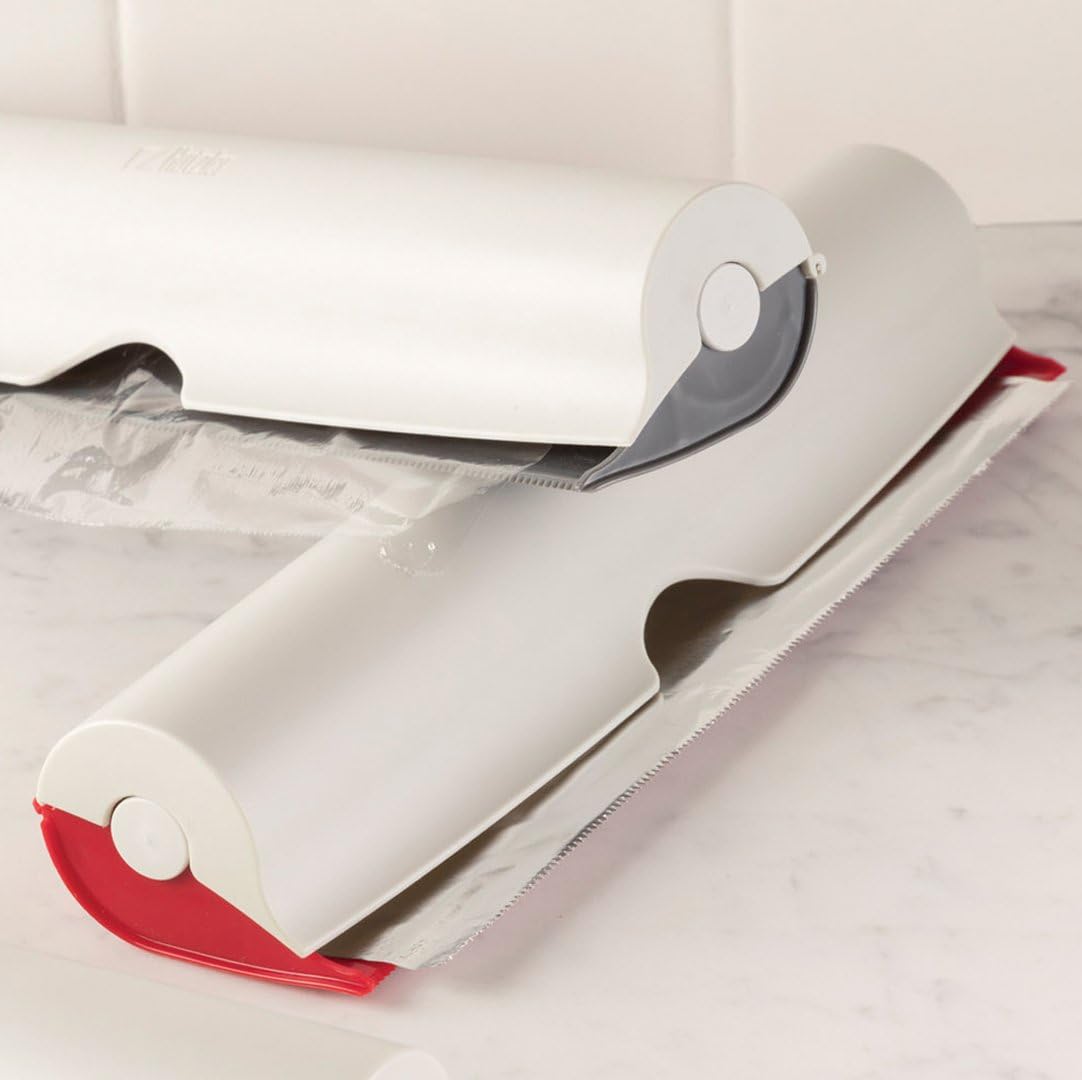 Wrap Dispenser, 13" x 3.25" x 1.75", Red