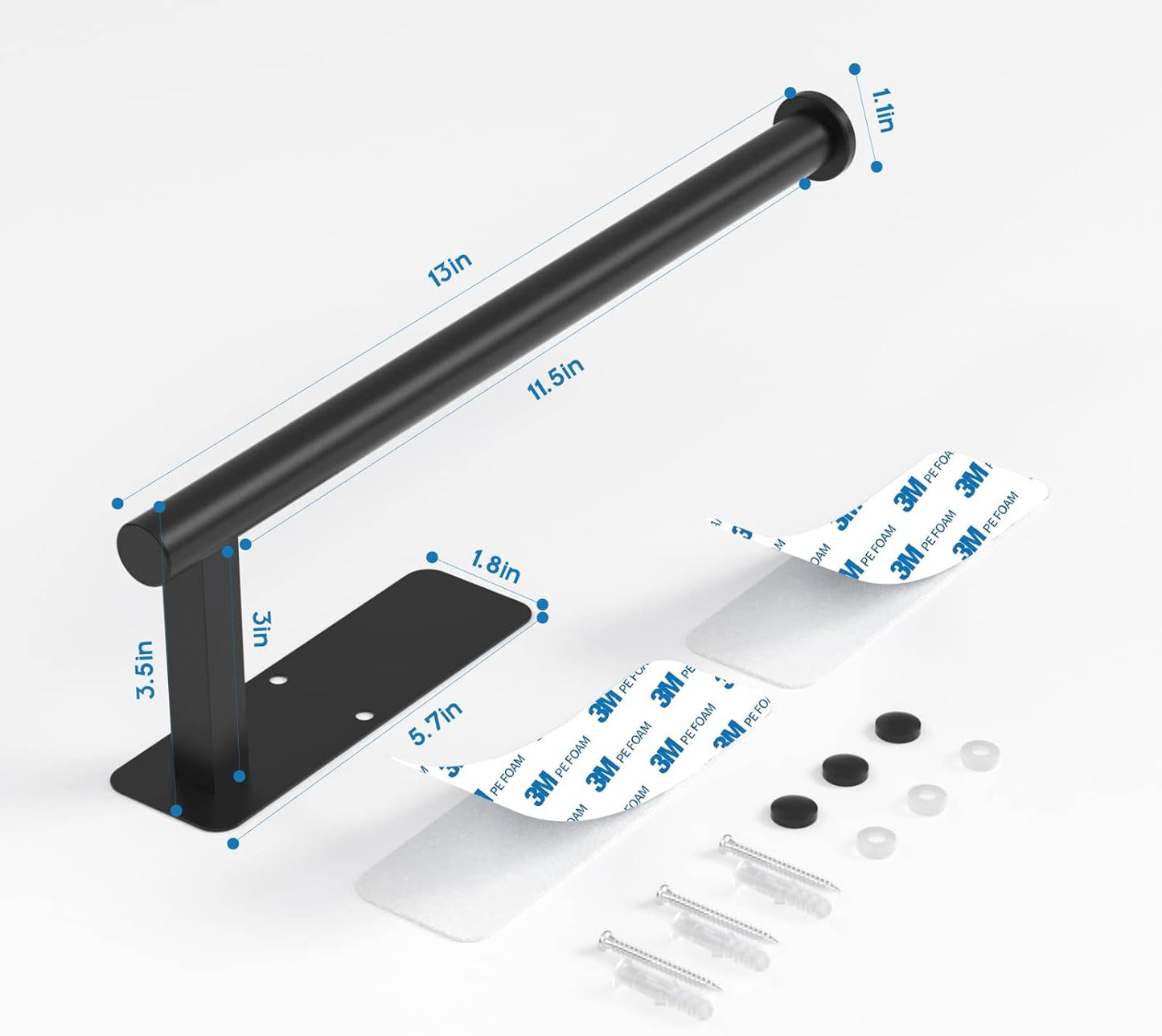 Paper Towel Holder Under Cabinet No Drilling