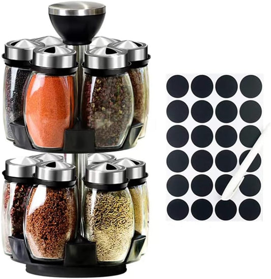 Revolving Spice Rack Organizer Countertop