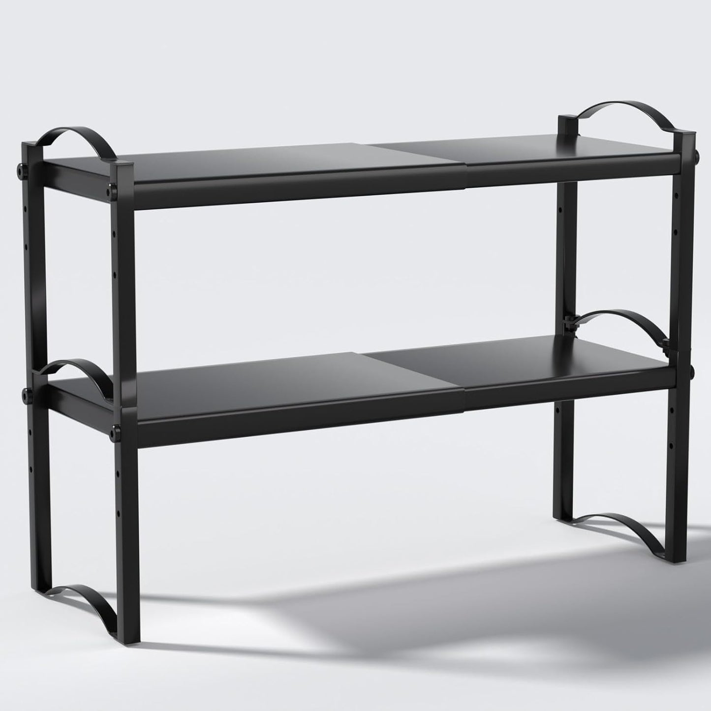 Thickened 2 Pack Expandable Cabinet Organizer Shelves