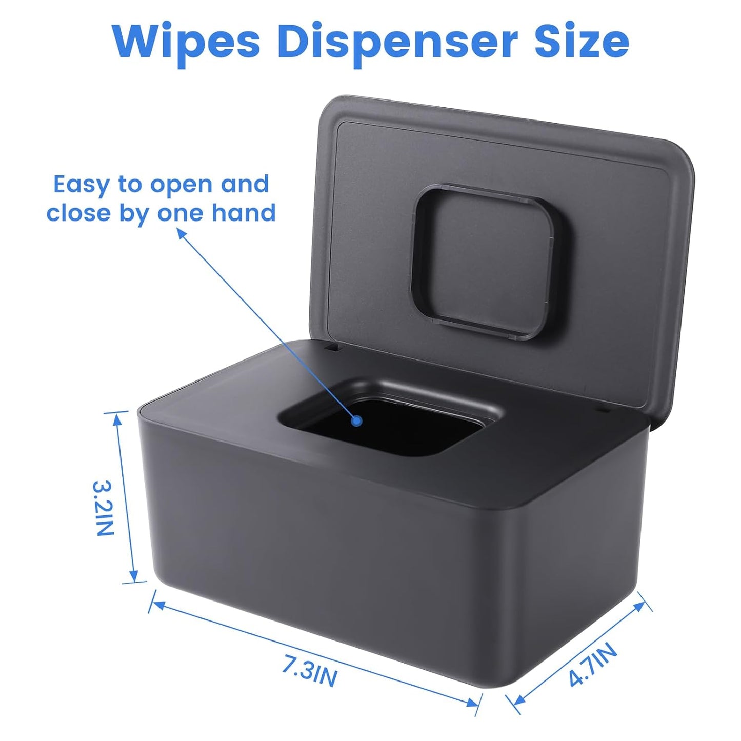 Baby Wipes Dispenser, Wipes Dispenser Baby Wipes Case, Baby Wipe Holder for Fresh Wipes