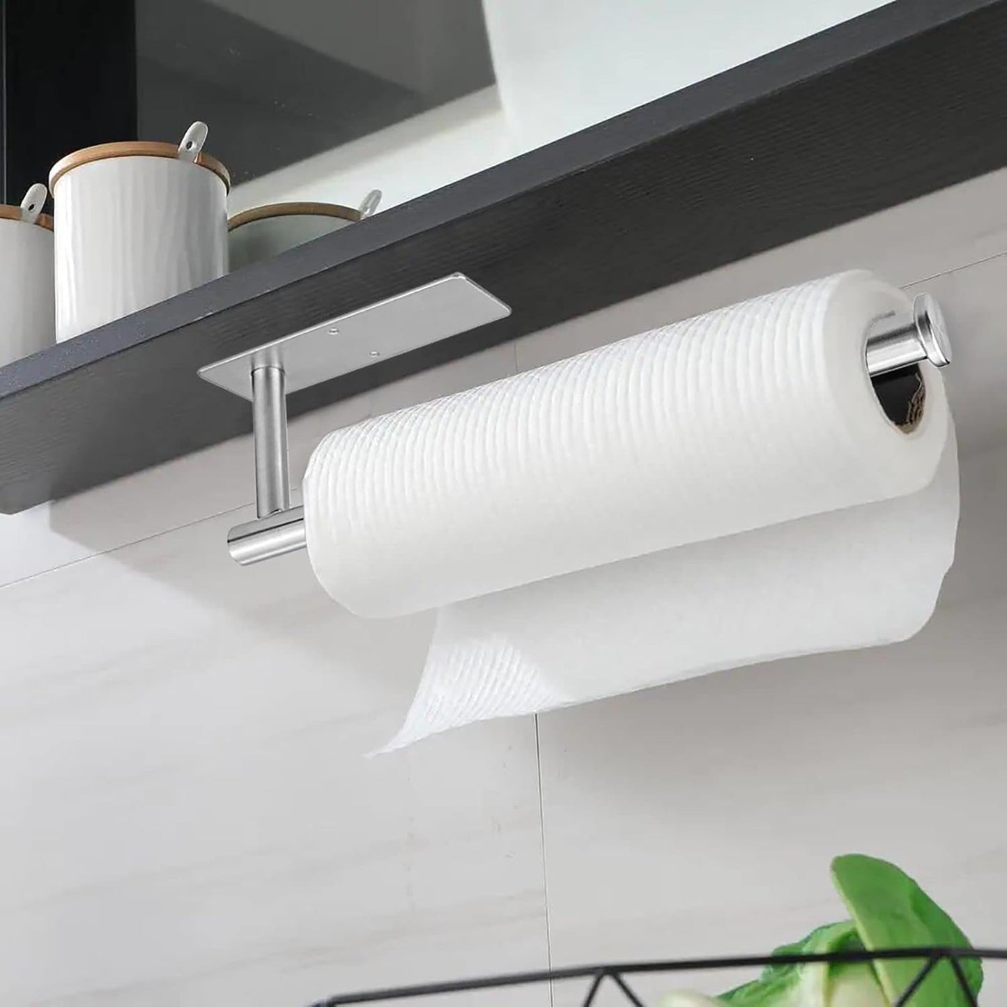 Paper Towel Holder - Eolax Under Cabinet Paper Towel Bar for Kitchen