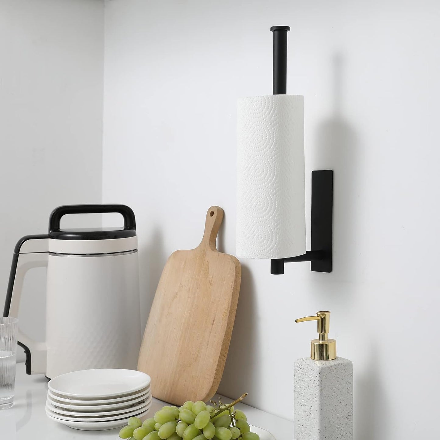 Paper Towel Holder - Under Cabinet Paper Towel Holder for Kitchen
