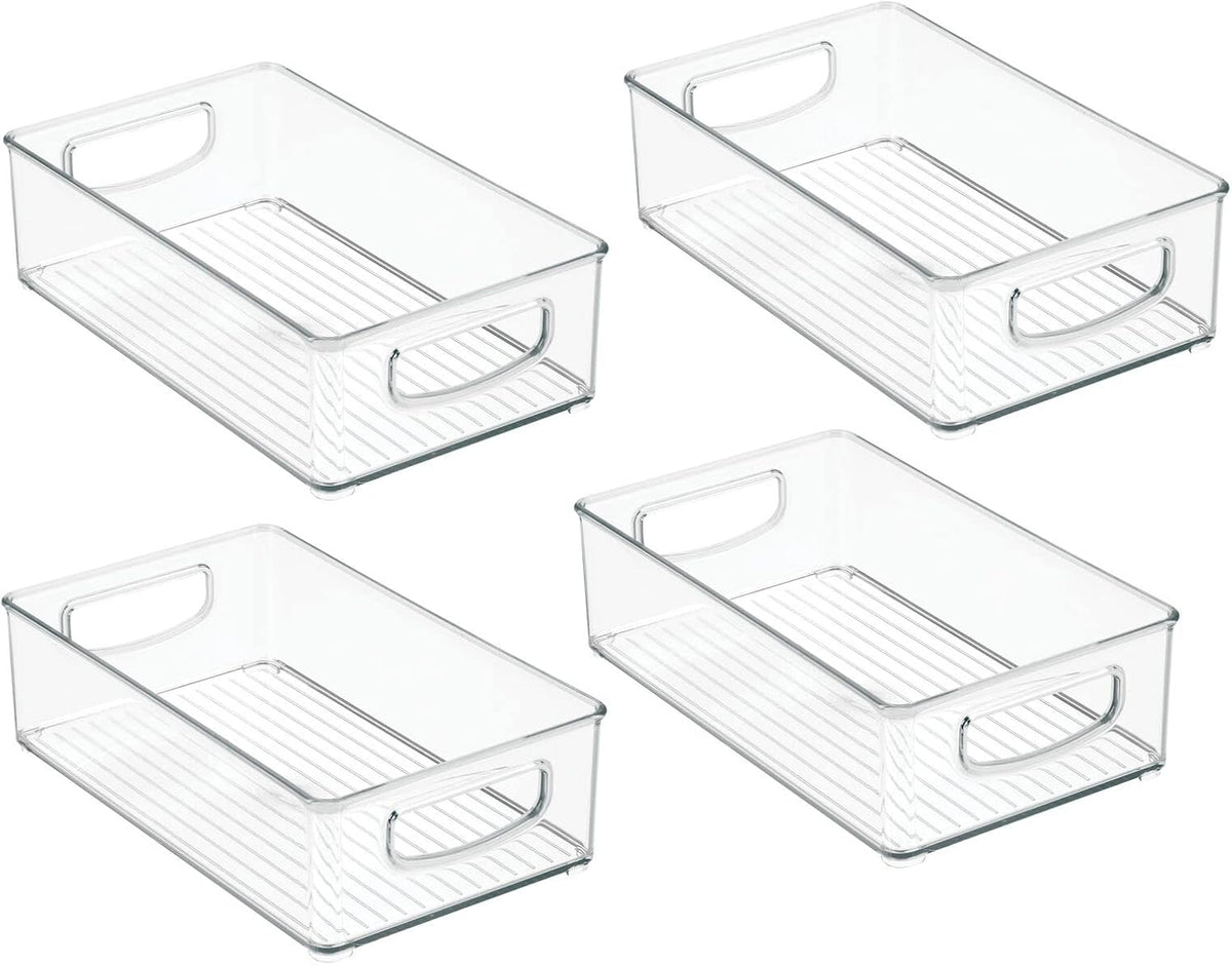 mDesign Kitchen Cabinet and Pantry Storage Organizer Bins