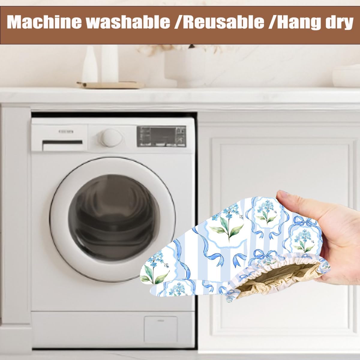 Bow Plastic Bag Holder, Wall Mount Grocery Bag Holder for Plastic Bags