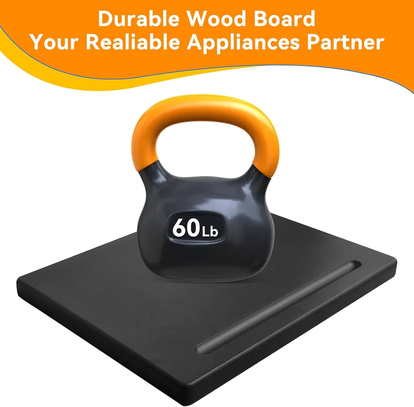 Wood Appliance Slider with 360' Wheels,14.5"D x 7.5"W Sliding Tray for Coffee Maker & Heavy Kitchen Appliances,Countertop Appliance slider for Kitchen Appliance, Premium Wood Rolling Tray,No Assemble